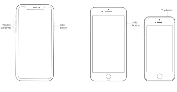 reiniciar el dispositivo iOS