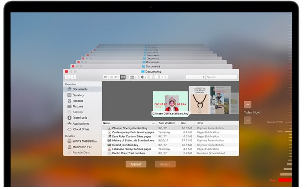 Time MachineバックアップでMacを復元する