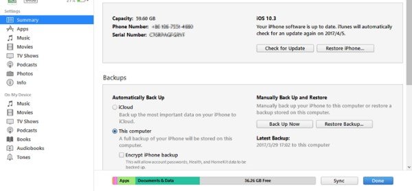 iTunes Facetime Endingからの復元