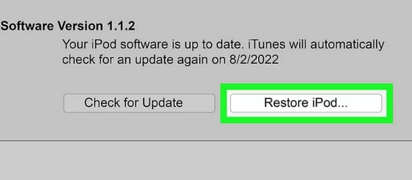 Restore Ipod