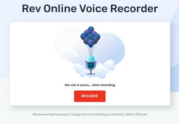 Rev online recorder