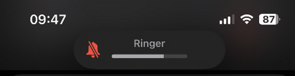 Ringer Player Volume