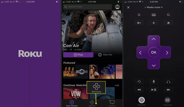 Application Roku