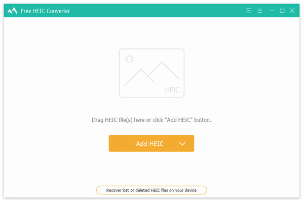 Exécuter Free HEIC Converter