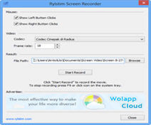 Rylstim Screen Recorder