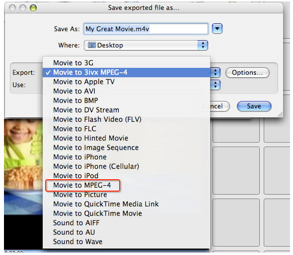 QuickTime'ı kullanma
