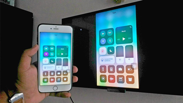 Screen mirroring per iPhone