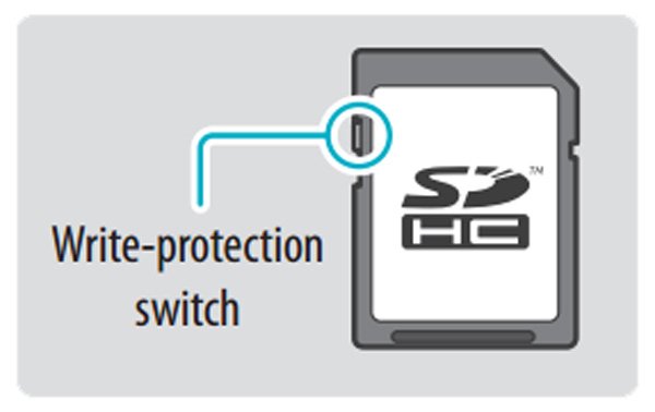 SD card lock