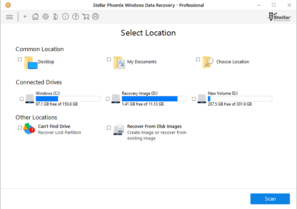 Sélectionner un emplacement