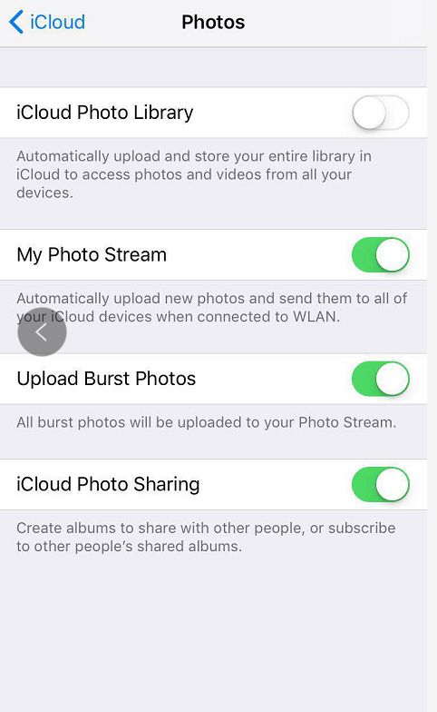 set icloud on iphone