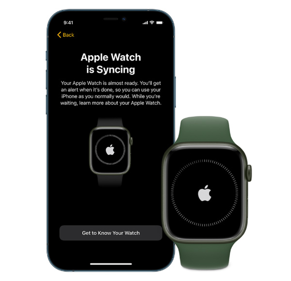 Apple Watch を iPhone に接続する