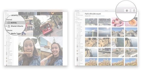 Share Photos on Mac