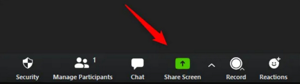 Share Screen Zoom