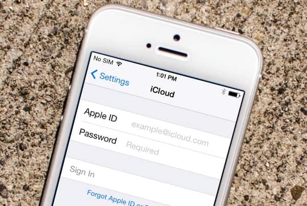 Vérifiez votre compte iCloud