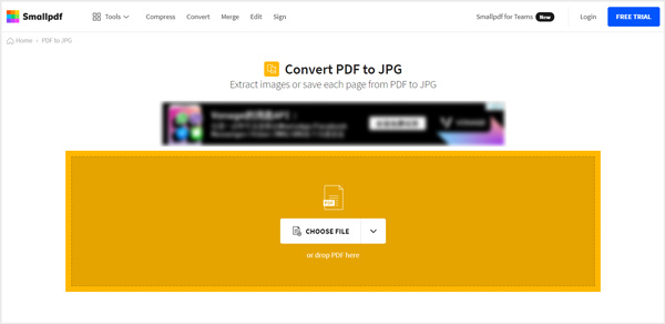 Smallpdf Convertir PDF ti JPG