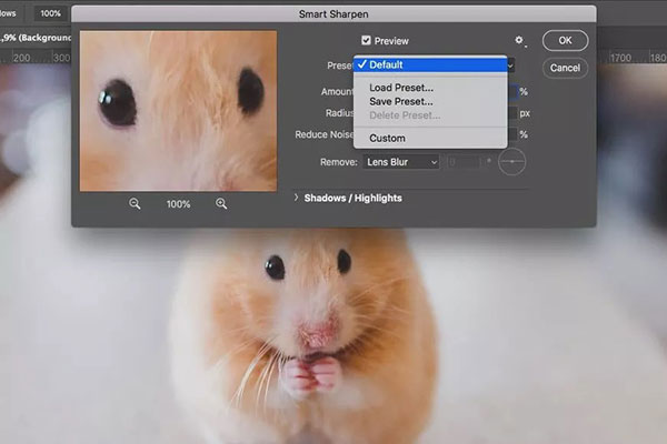 Умная резкость в Photoshop