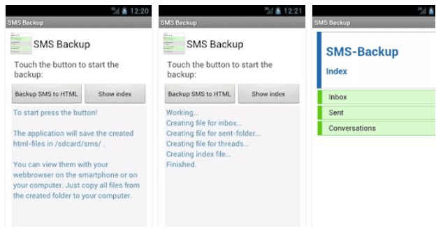 SMS Backup