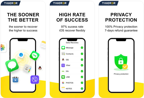 SMS Tiger Data Recovery-app