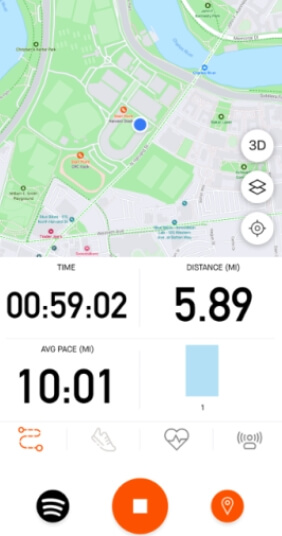 Strava-interface