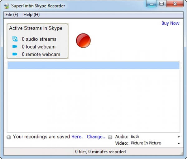 Supertintin Skype-recorder