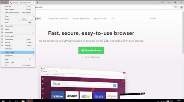 Cambia un altro browser