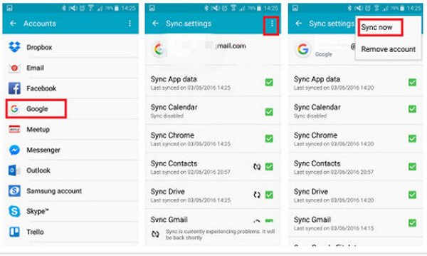 sync Contacts