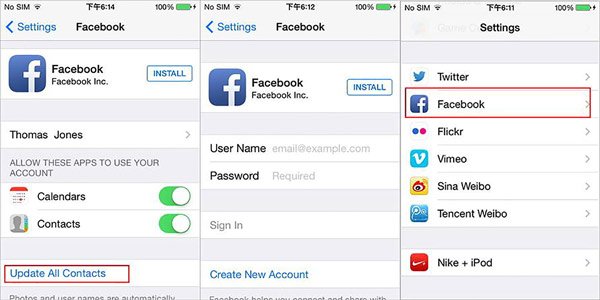 Facebookの連絡先をiphoneに同期する19のトップ4メソッド Ios 12 11