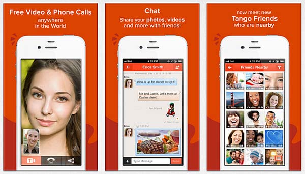 Videochat-app Tango