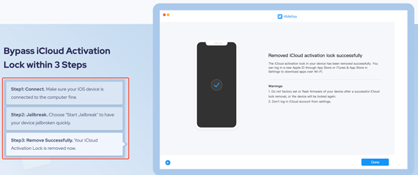 Tenorshare 4mekey Bypass iCloud-aktiveringslås