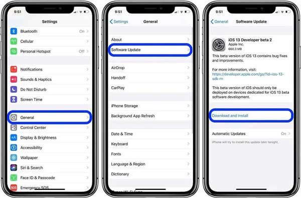 iphone yazılım güncellemesi