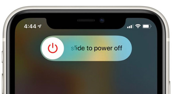 El iPhone de reinicio