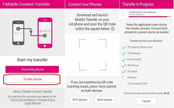 Will T Mobile Transfer Data To New Phone