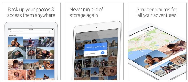 Googleフォトで写真を転送する