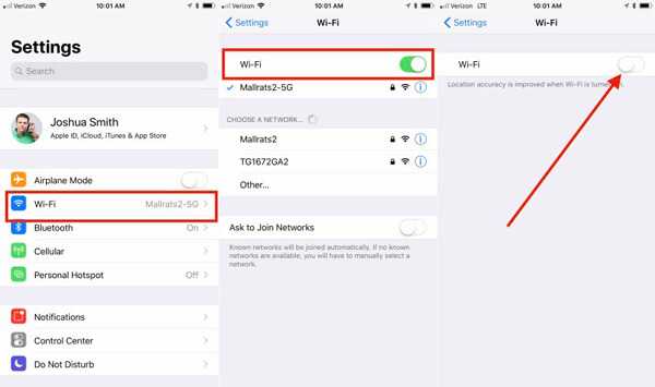 Enciende el wifi