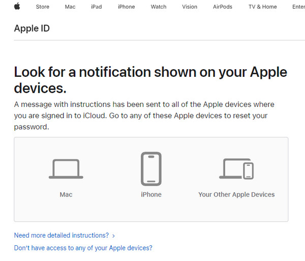 Tofaktorautentisering for å tilbakestille Apple ID-passord