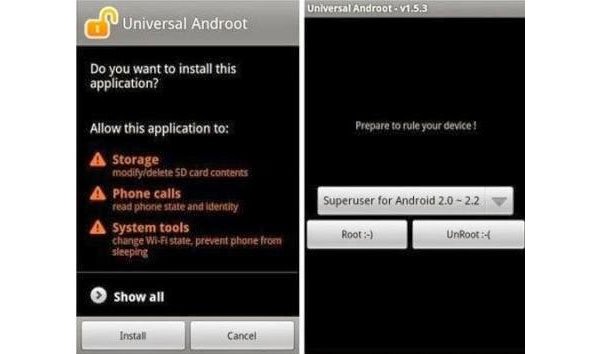 Androot universal