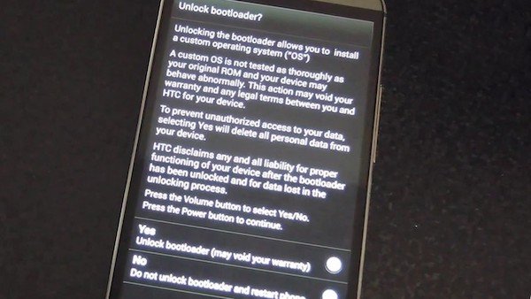 Unlock HTC Bootloader