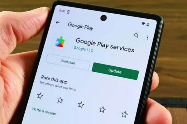 Aktualisieren Sie Google Play