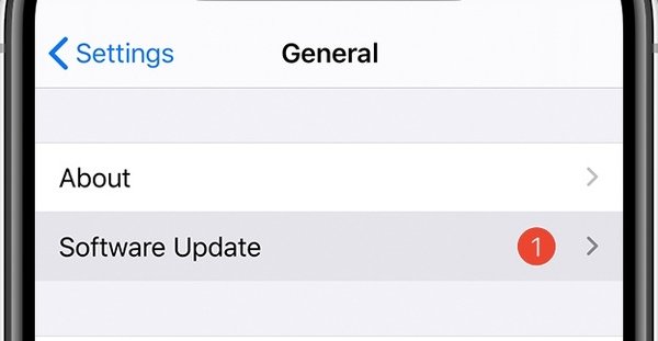 iPhone frissítés