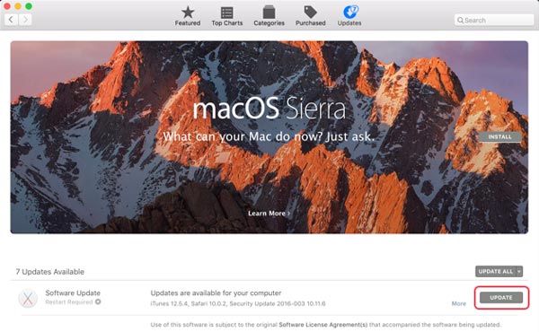 Mac Aggiornamento