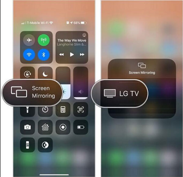 Použijte Airplay To LG TV
