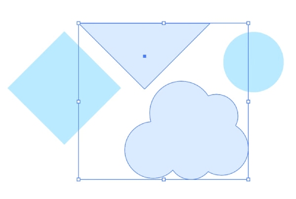 Use la herramienta Seleccionar para cambiar el tamaño de la imagen en Illustrator