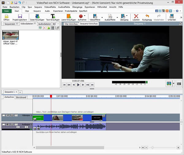 VideoPad Video Editor