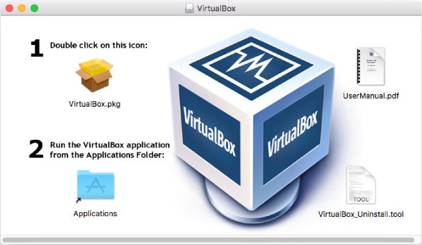 Скачать и установить Virtualbox Mac