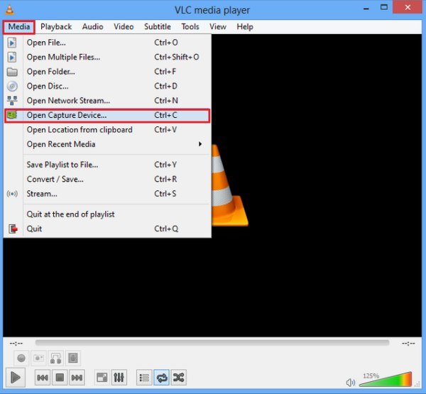 VLC Screen Recordering