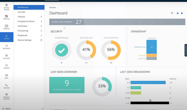 Рабочее пространство Vmware One