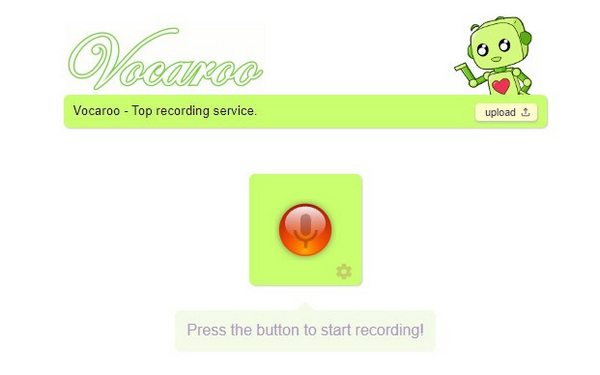 Vocaroo-audiorecorder