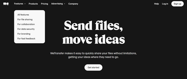 Wetransfer Özellikleri