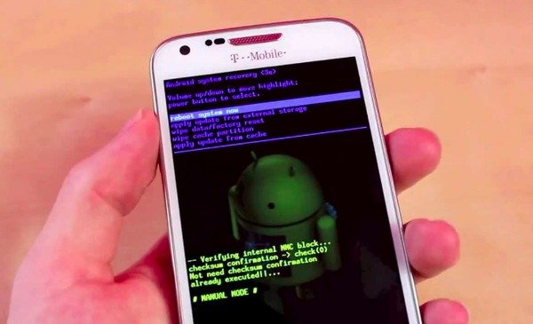 Android-Systemwiederherstellungsmodus