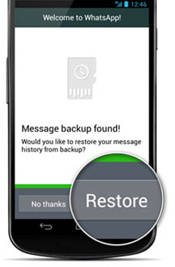 WhatsApp Image Recovery